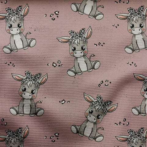 Waffelstrick Light Esel Mia 2888 (Bio)