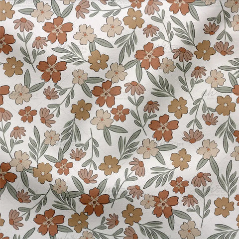 Waffelstrick Light Felicity Flowers 2924 (Bio)