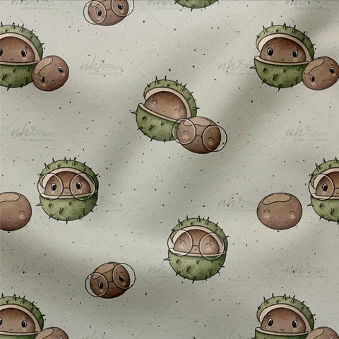 French Terry Kastanienliebe