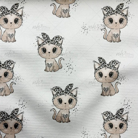 Waffelstrick Light Leo Kitty (Bio)