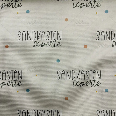Waffelstrick Light Sandkastenexperte (Bio)