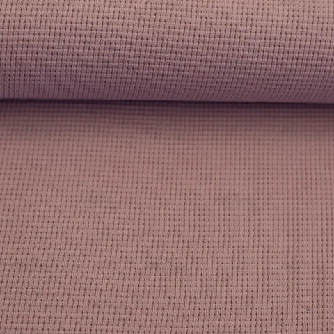 Waffelstrick (Waffeljersey) Clarissa Helles Altrosa 433 *Neu*