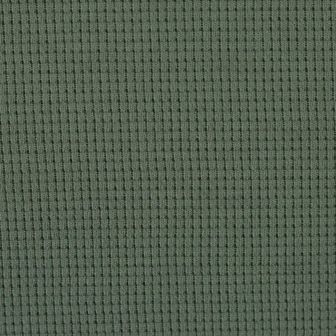 Waffelstrick (Waffeljersey) Clarissa Helles Smaragdgrün 265 *Neu*