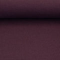 Waffelstrick (Waffeljersey) Clarissa Pflaume 938 *Neu*