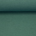 Waffelstrick (Waffeljersey) Clarissa Smaragd 266 *Neu*