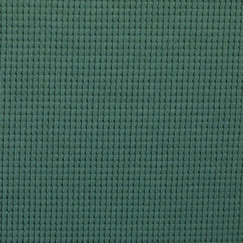 Waffelstrick (Waffeljersey) Clarissa Smaragd 266 *Neu*