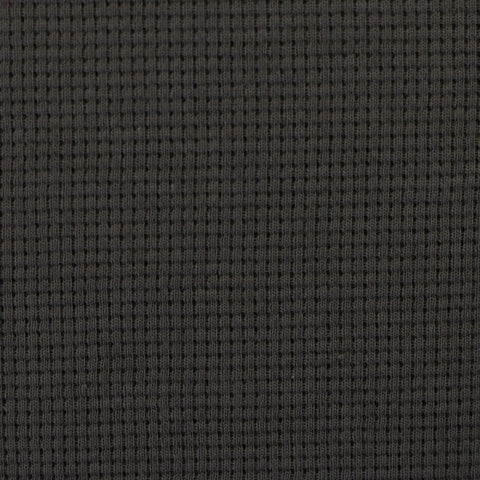 Waffelstrick (Waffeljersey) Clarissa Stahlgrau 790 *Neu*