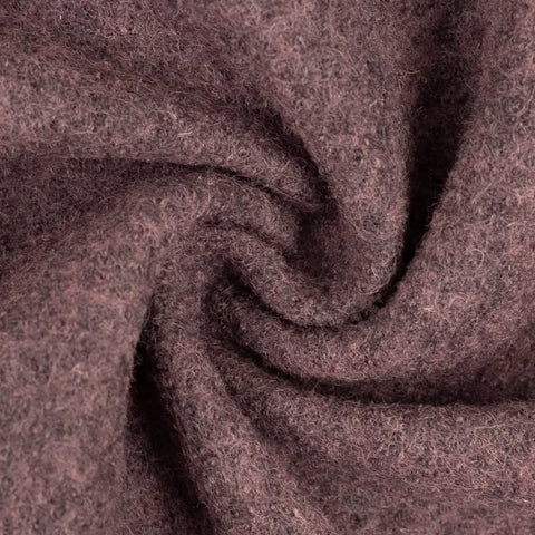 Walkloden Naomi Melange Altrosa Lila meliert 1435