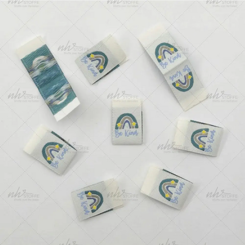 Weblabels Be Kind Blue 4er Set