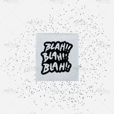 Weblabels Blah Blah Blah 4er Set