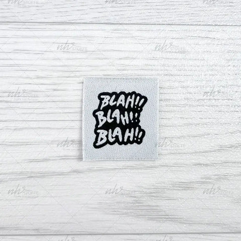 Weblabels Blah Blah Blah 4er Set