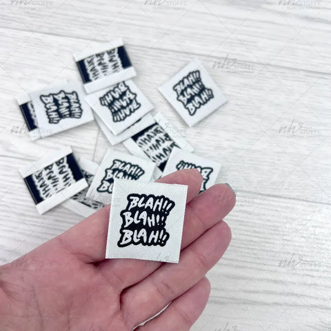 Weblabels Blah Blah Blah 4er Set