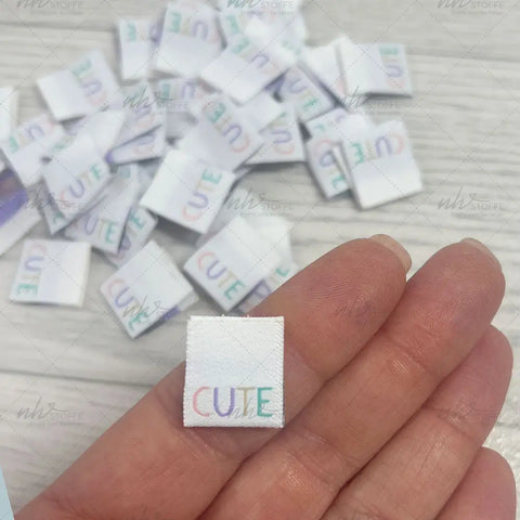 Weblabels CUTE 4er Set