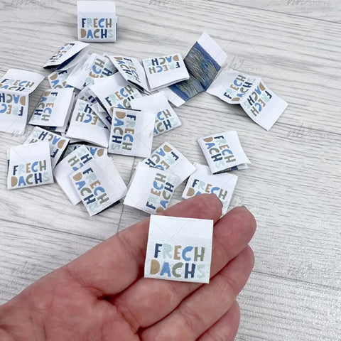 Weblabels Frechdachs Bunt 4er Set