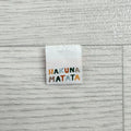 Weblabels Hakuna Matata 4er Set
