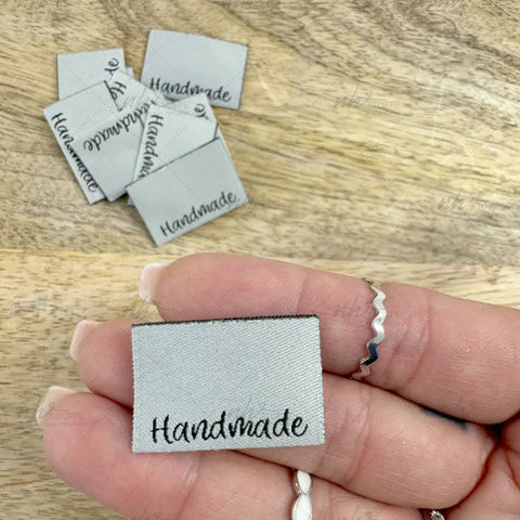 Weblabels Handmade 4er Set