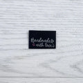 Weblabels Handmade with Love 4er Set