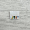 Weblabels Hey 4er Set