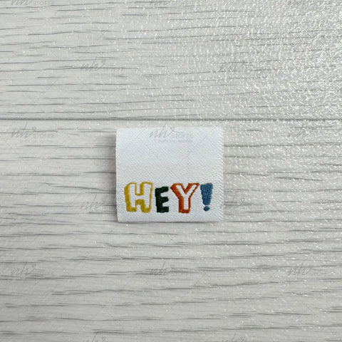 Weblabels Hey 4er Set
