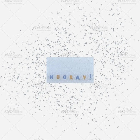 Weblabels Hooray! 4er Set