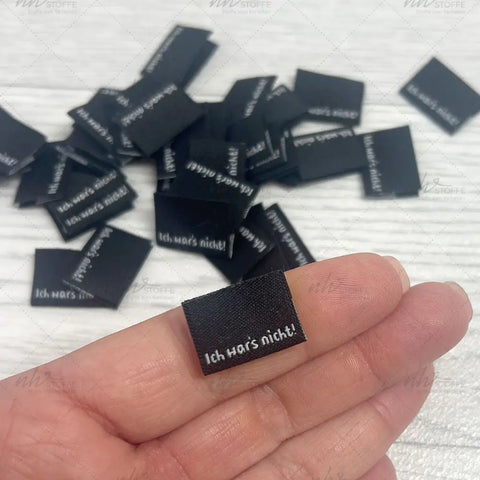 Weblabels Ich war´s nicht 4er Set