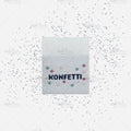 Weblabels Konfetti Bunt 4er Set