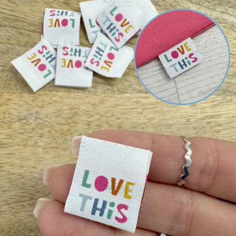 Weblabels Love This 4er Set