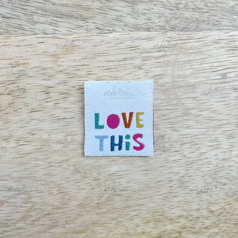 Weblabels Love This 4er Set