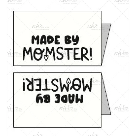 Weblabels Made by Momster 4er Set