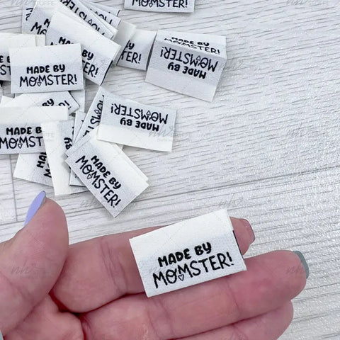 Weblabels Made by Momster 4er Set