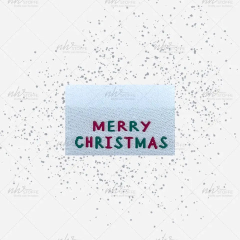 Weblabels Merry Christmas 4er Set