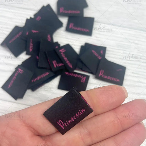 Weblabels Prinzessin 4er Set