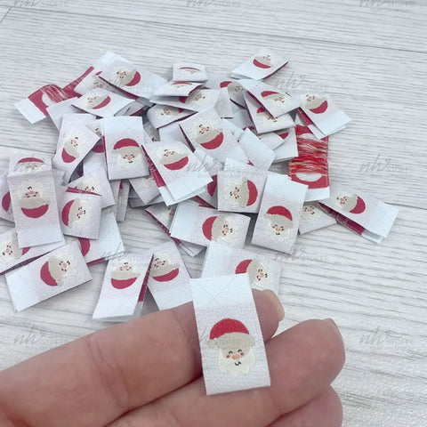 Weblabels Santa 4er Set