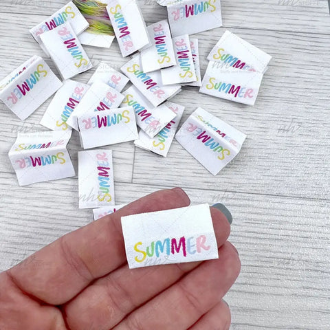 Weblabels Summer 4er Set