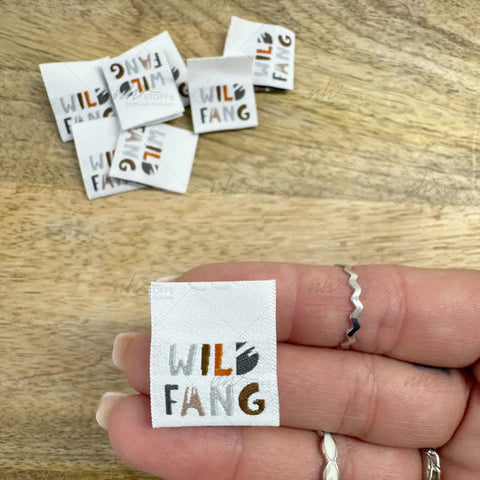 Weblabels Wildfang 4er Set