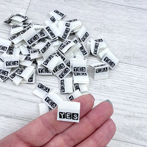 Weblabels Yes 4er Set