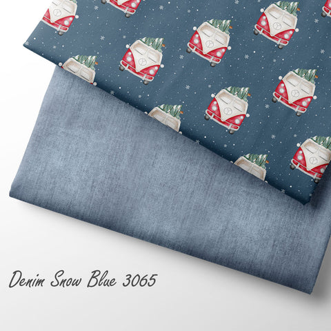 French Terry Denim Snow Blue 3065 (Bio) VORBESTELLUNG