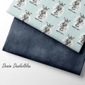 Jerseystoff Denim Dunkelblau