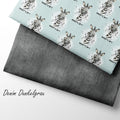 French Terry Denim Dunkelgrau (Bio)