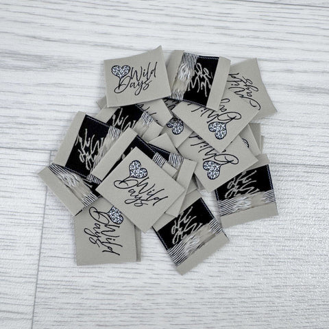 Weblabels Wild Days 4er Set