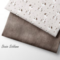 Jerseystoff Denim Schlamm