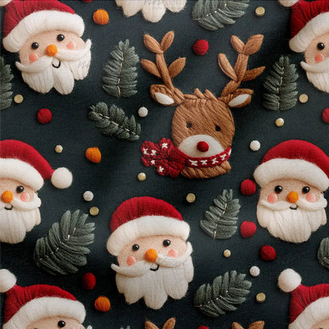 French Terry Christmas Buddies